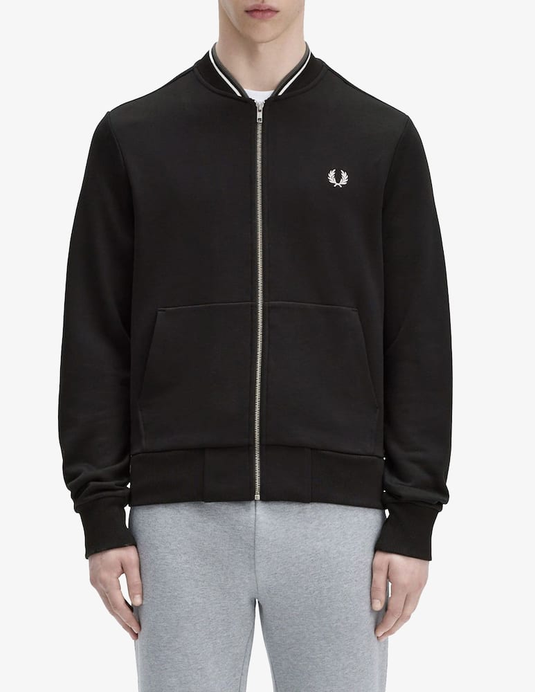 rinascente Fred Perry Felpa zip coreana logo