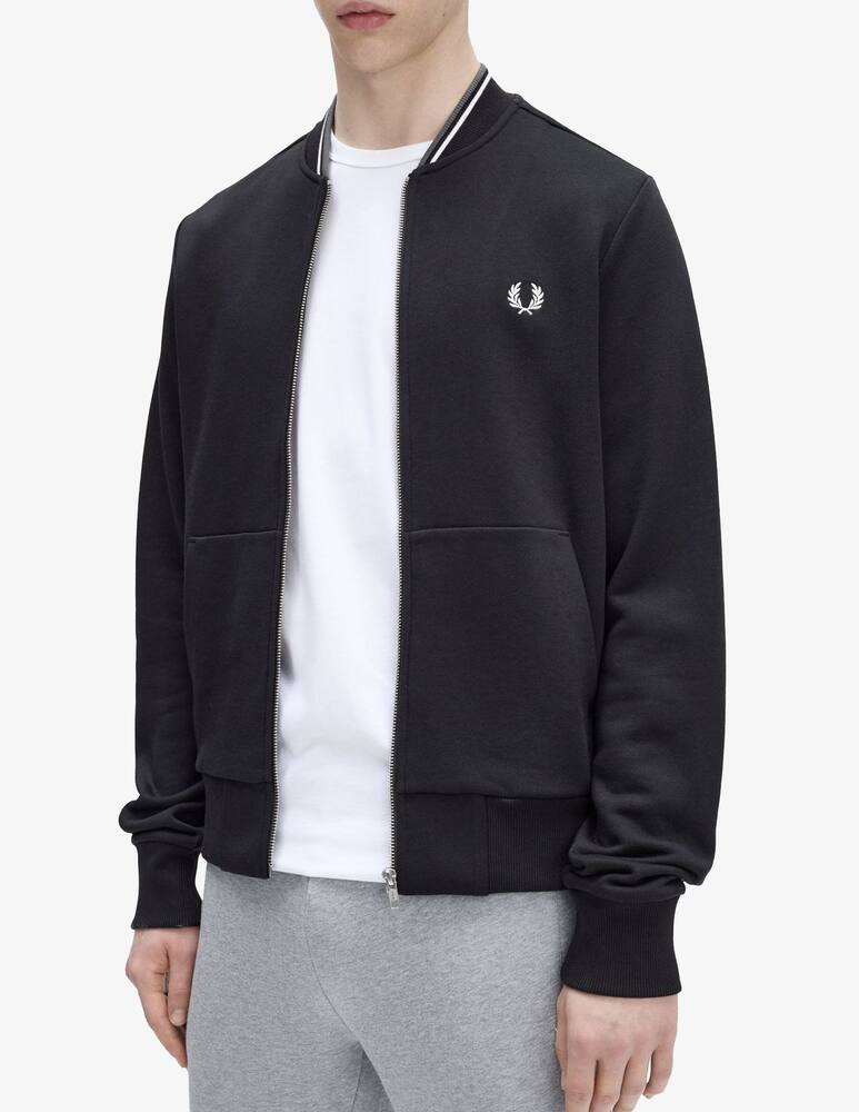 rinascente Fred Perry Felpa zip coreana logo