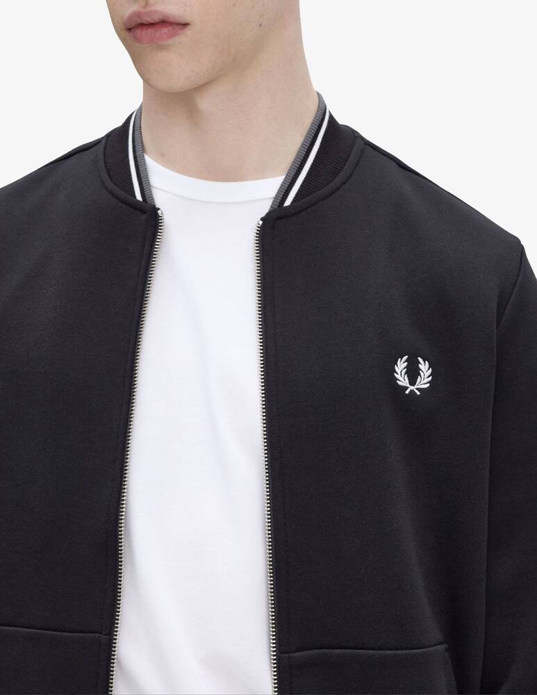rinascente Fred Perry Felpa zip coreana logo