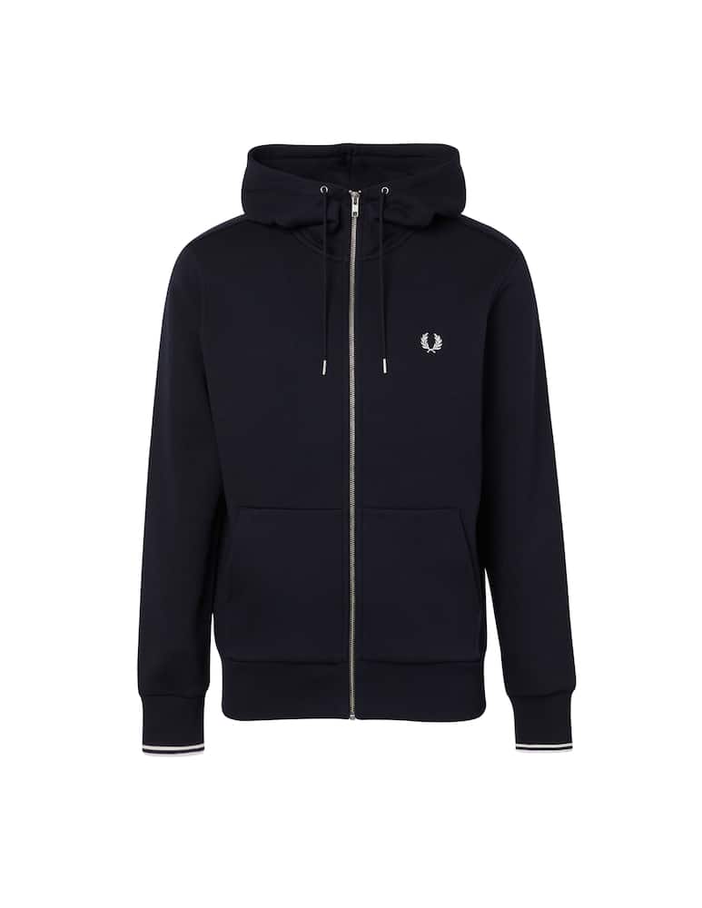 Fred Perry Fzip hoodie - blue - picture 5 Fred Perry Fzip hoodie - blue - picture 5