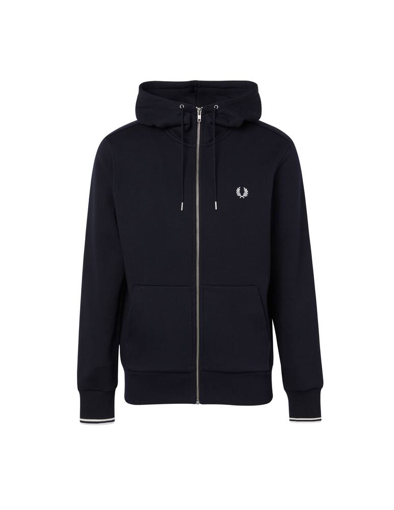 rinascente Fred Perry Felpa con cappuccio fzip - blu
