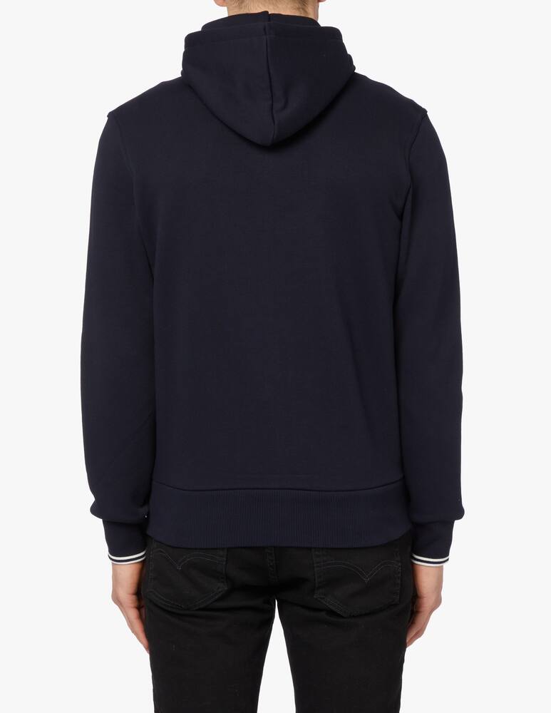 rinascente Fred Perry Felpa con cappuccio fzip - blu