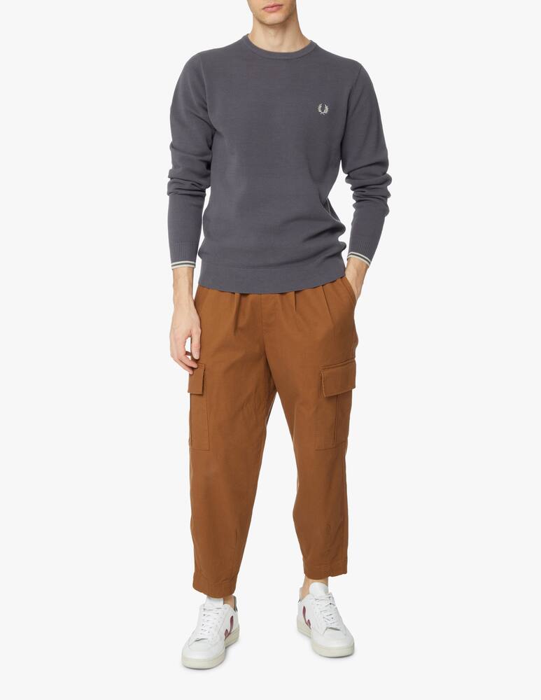 rinascente Fred Perry Maglia girocollo piquet - grigio