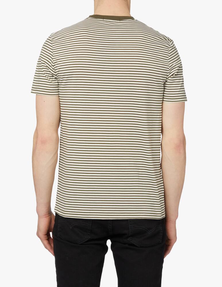 rinascente Fred Perry Maglietta manica corta righe - verde