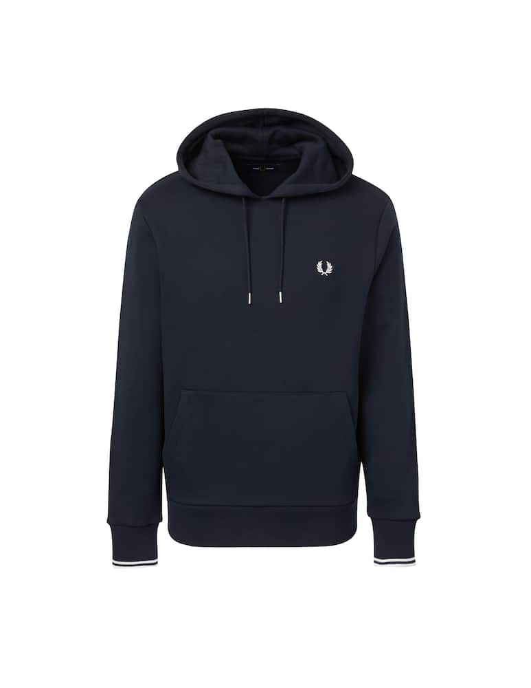 rinascente Fred Perry Felpa con cappuccio basica - blu