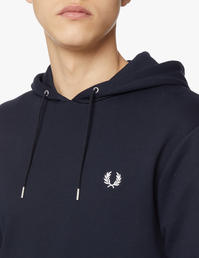 rinascente Fred Perry Felpa con cappuccio basica - blu