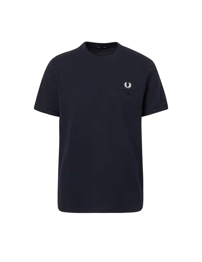 rinascente Fred Perry Piquet pocket t-shirt - blue