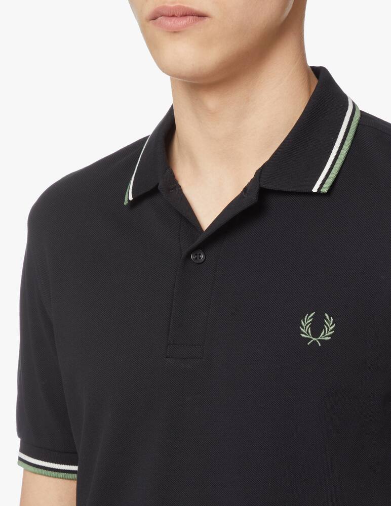 Fred Perry Cotton basic polo - black - picture 4 Fred Perry Cotton basic polo - black - picture 4