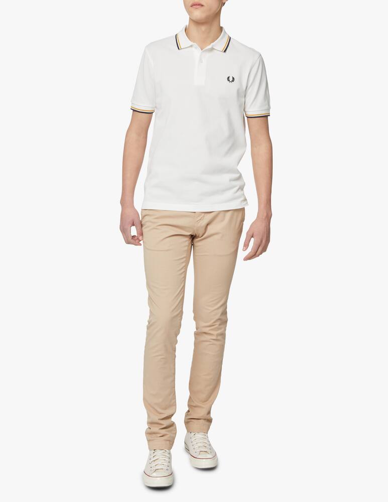 rinascente Fred Perry Polo basic in cotone - bianco