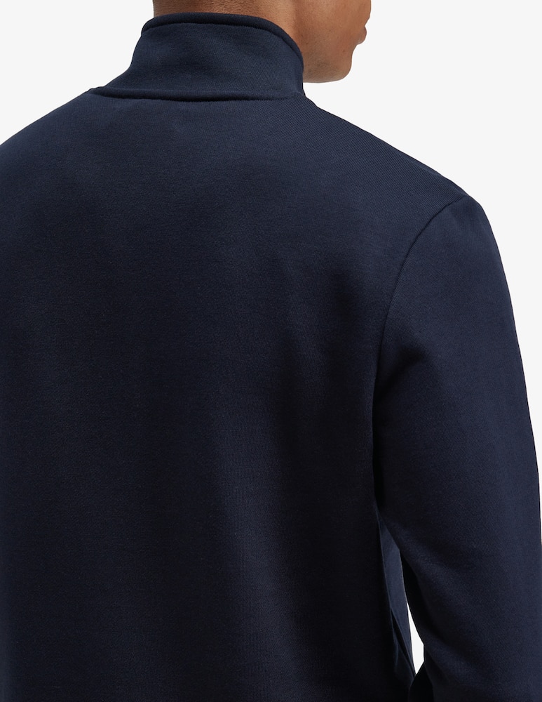 Fred Perry Felpa half zip loghino laterale - immagine 2 Fred Perry Felpa half zip loghino laterale - immagine 2