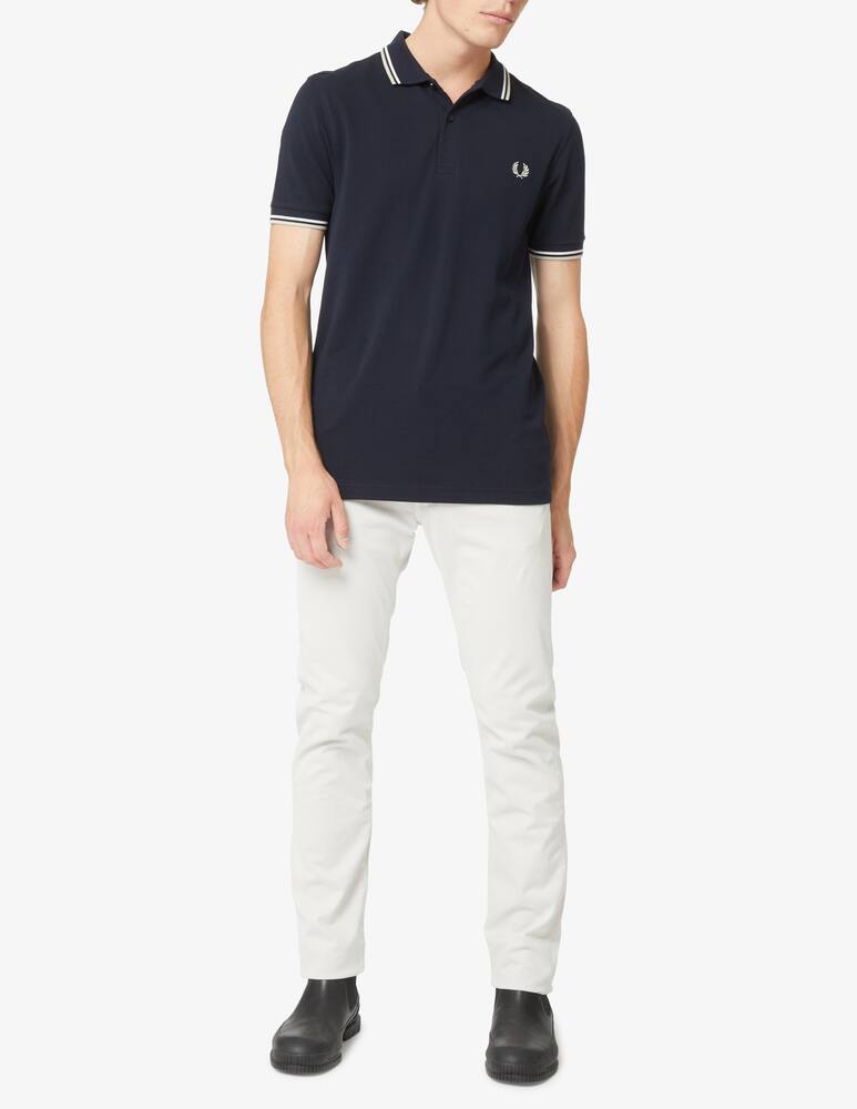 rinascente Fred Perry Polo basic con profili - Blu
