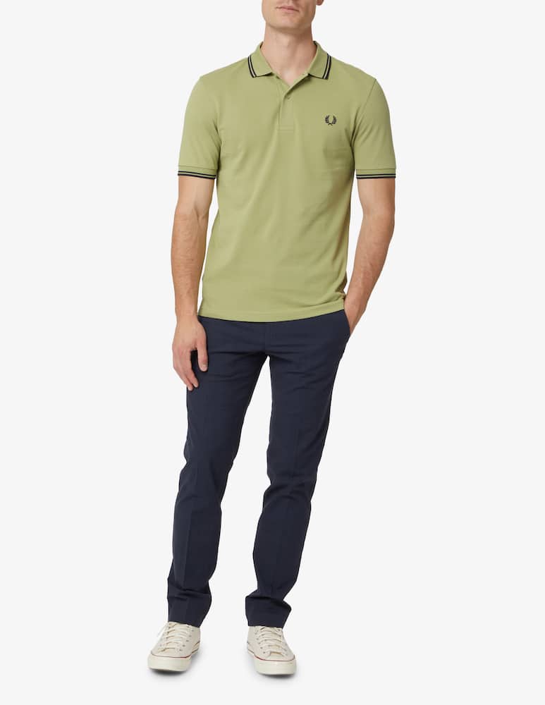 rinascente Fred Perry Basic polo with profiles - Green