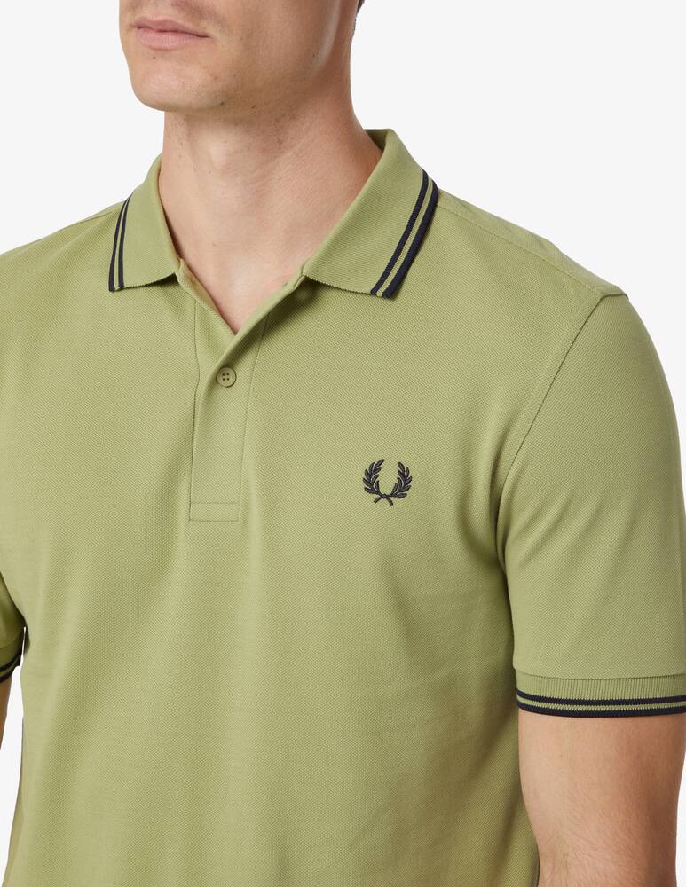 rinascente Fred Perry Basic polo with profiles - Green