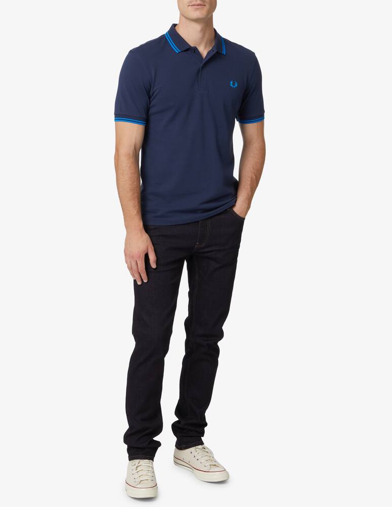 rinascente Fred Perry Polo basic con profili - Blu