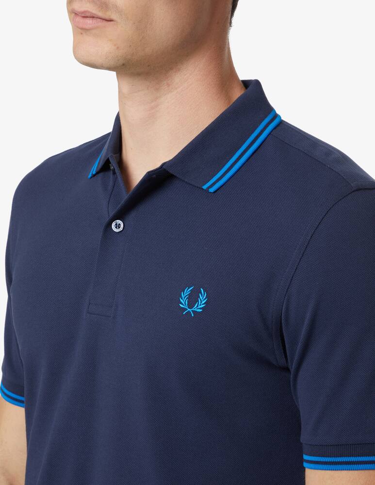 rinascente Fred Perry Polo basic con profili - Blu