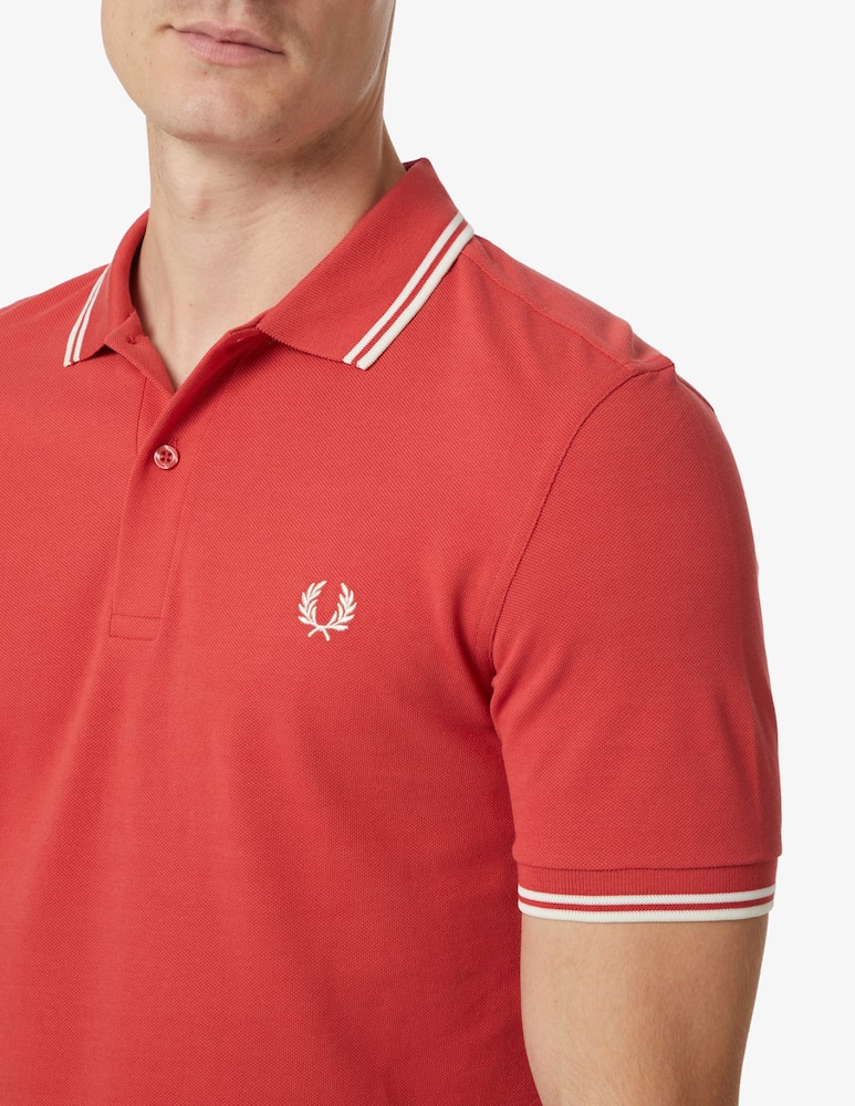 rinascente Fred Perry Basic polo with profiles - Red