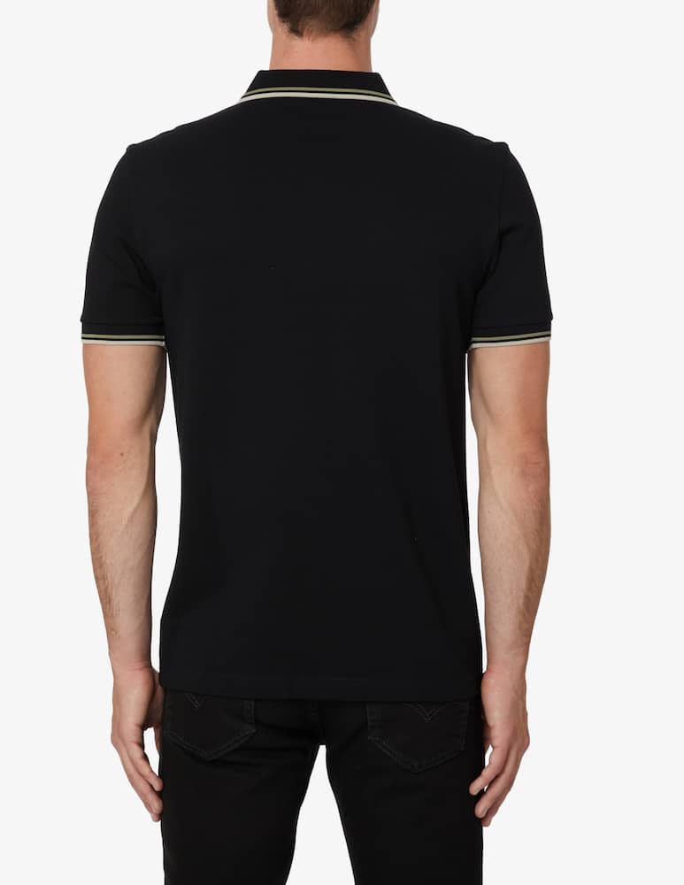 rinascente Fred Perry Polo basic con profili - Nero