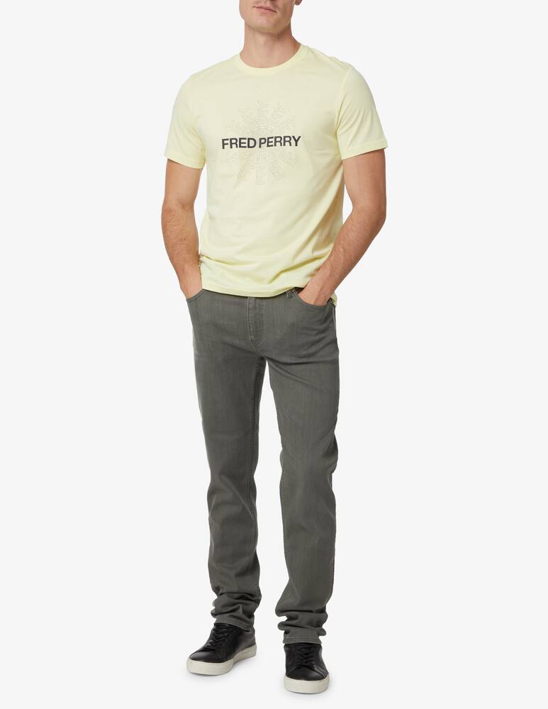 rinascente Fred Perry Maxi logo t-shirt - Yellow