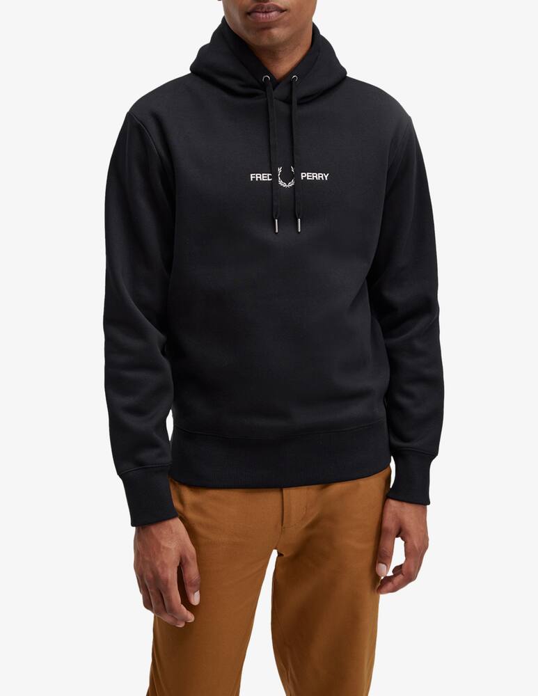 rinascente Fred Perry Felpa con cappuccio con logo