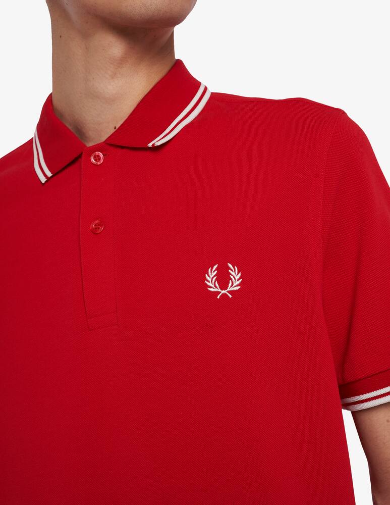 rinascente Fred Perry Short sleeve profiles polo Red 