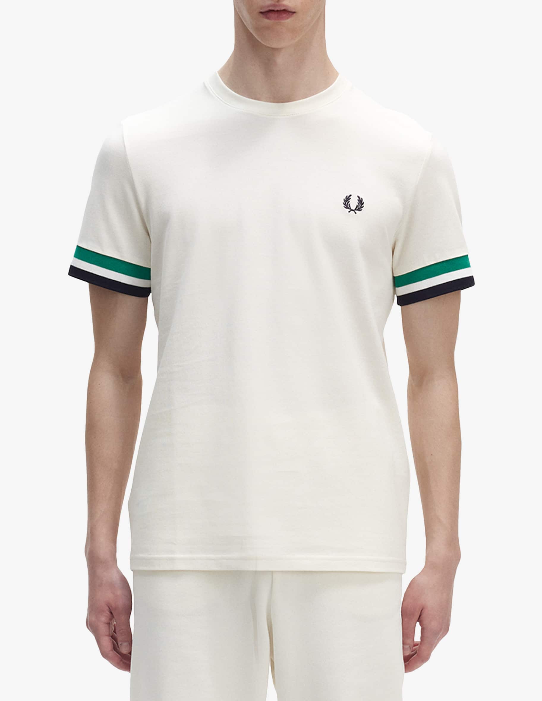 Fred Perry Twin Tipped regular fit T-shirt M1588, korte mouw O-hals, zwart