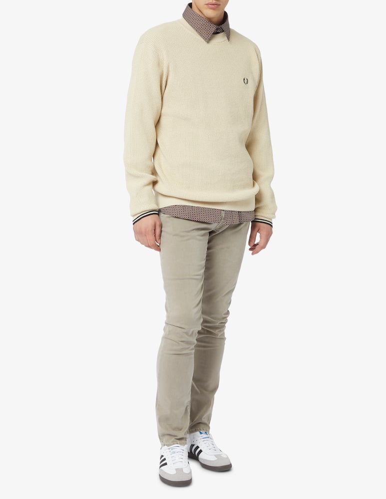 rinascente Fred Perry Maglia girocollo waffle