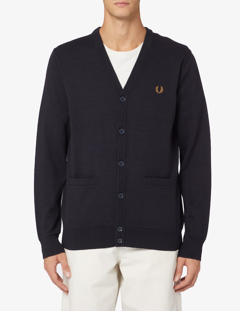 Fred Perry Wool and cotton cardigan - picture 1 Fred Perry Wool and cotton cardigan - picture 1