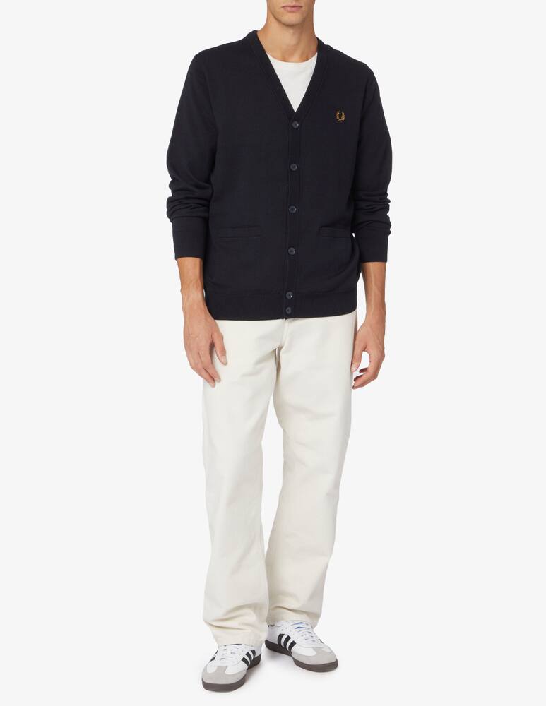 Fred Perry Wool and cotton cardigan - picture 2 Fred Perry Wool and cotton cardigan - picture 2