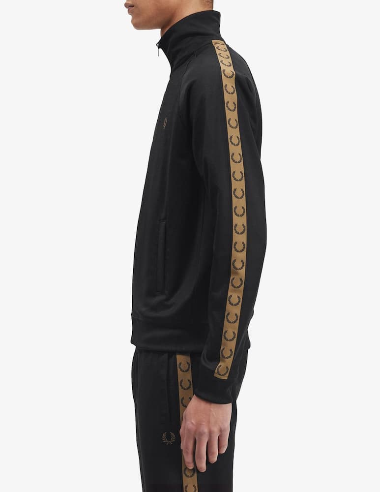 Fred Perry Felpa zip con tape - immagine 2 Fred Perry Felpa zip con tape - immagine 2