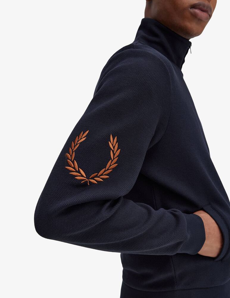 rinascente Fred Perry Felpa girocollo con cerniera e logo