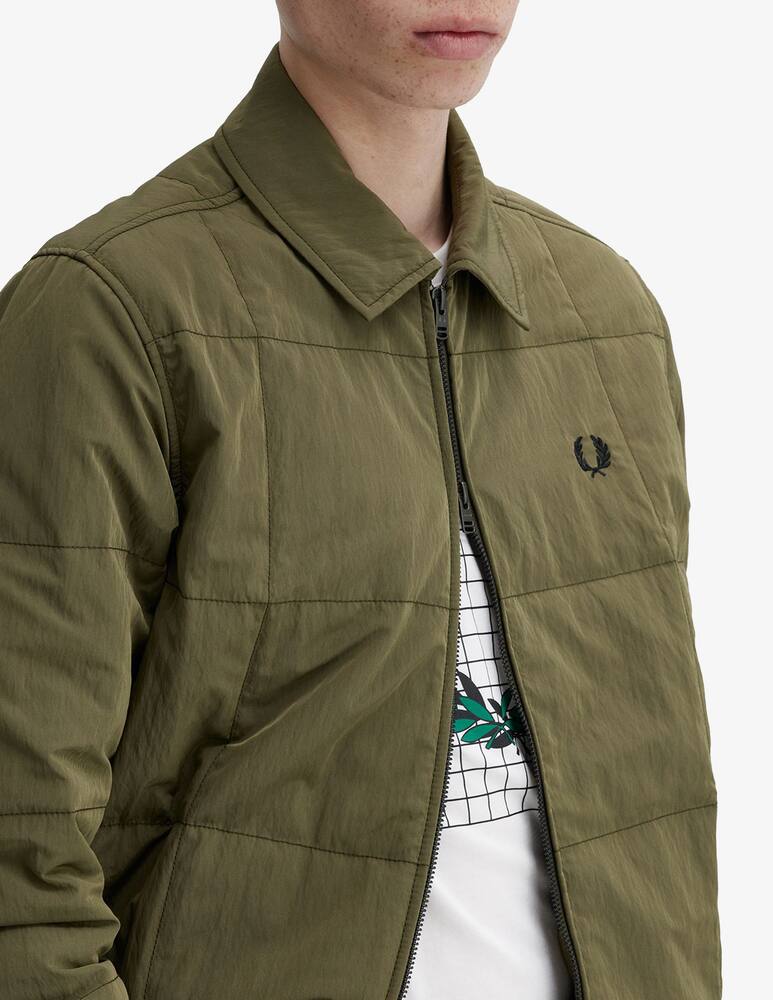 Fred Perry Giacca trapuntata con crepe - immagine 2 Fred Perry Giacca trapuntata con crepe - immagine 2
