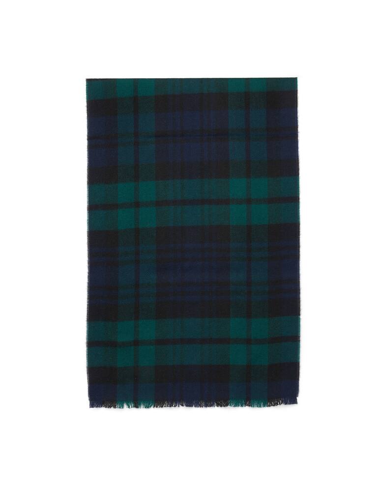 rinascente Johnstons of Elgin Extra fine merino tartan scarf