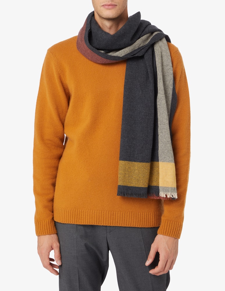 rinascente Johnstons of Elgin Sciarpa in cashmere - Oliva