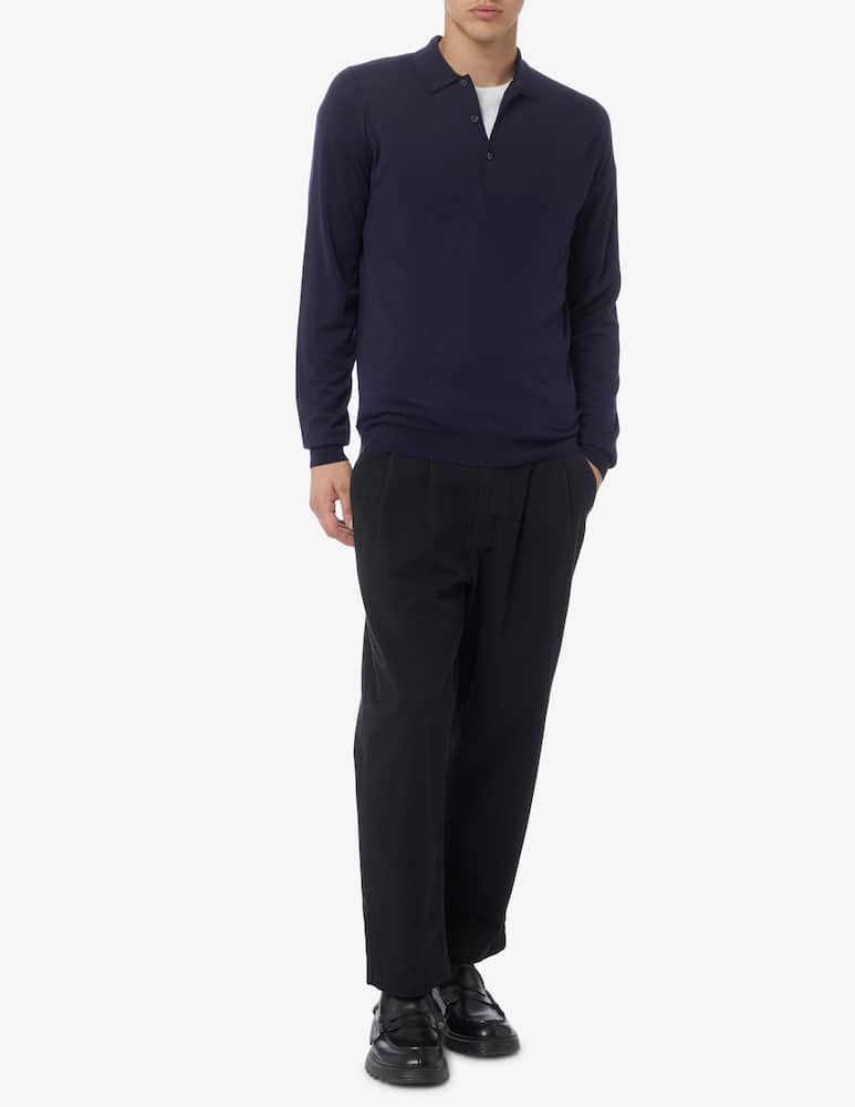 rinascente John Smedley Wool polo shirt