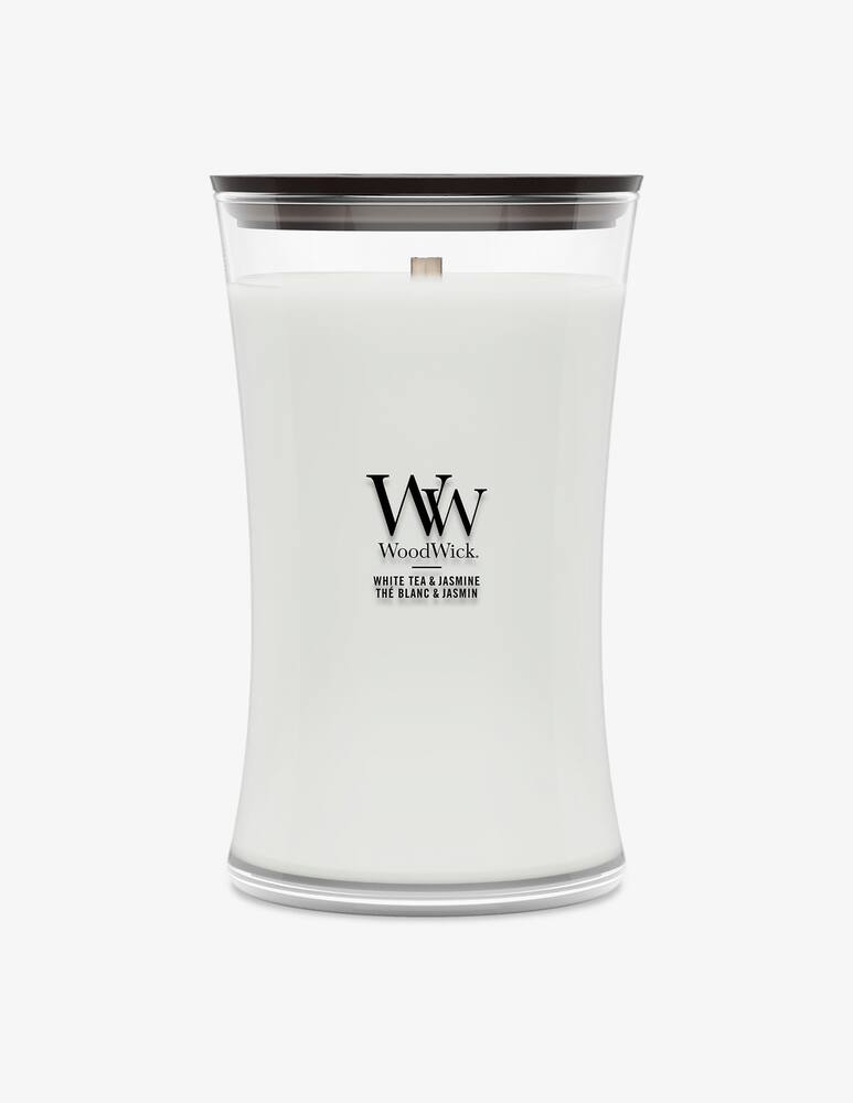 rinascente Woodwick Candela Grande White Tea & Jasmine