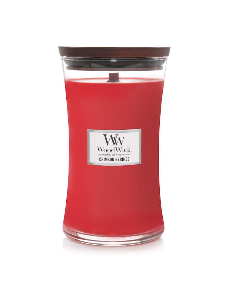 Woodwick Candela Grande Crimson Berries - immagine 1 Woodwick Candela Grande Crimson Berries - immagine 1