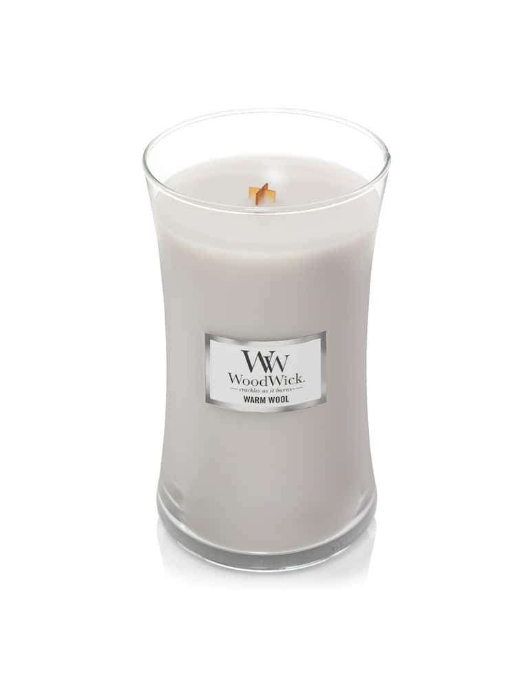 rinascente Woodwick Candela Grande Warm Wool