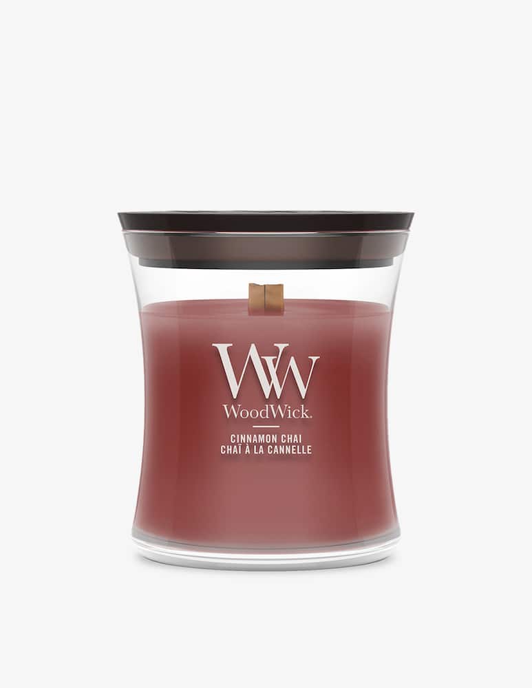 Woodwick Small Candle Cinnamon Chai - picture 1 Woodwick Small Candle Cinnamon Chai - picture 1