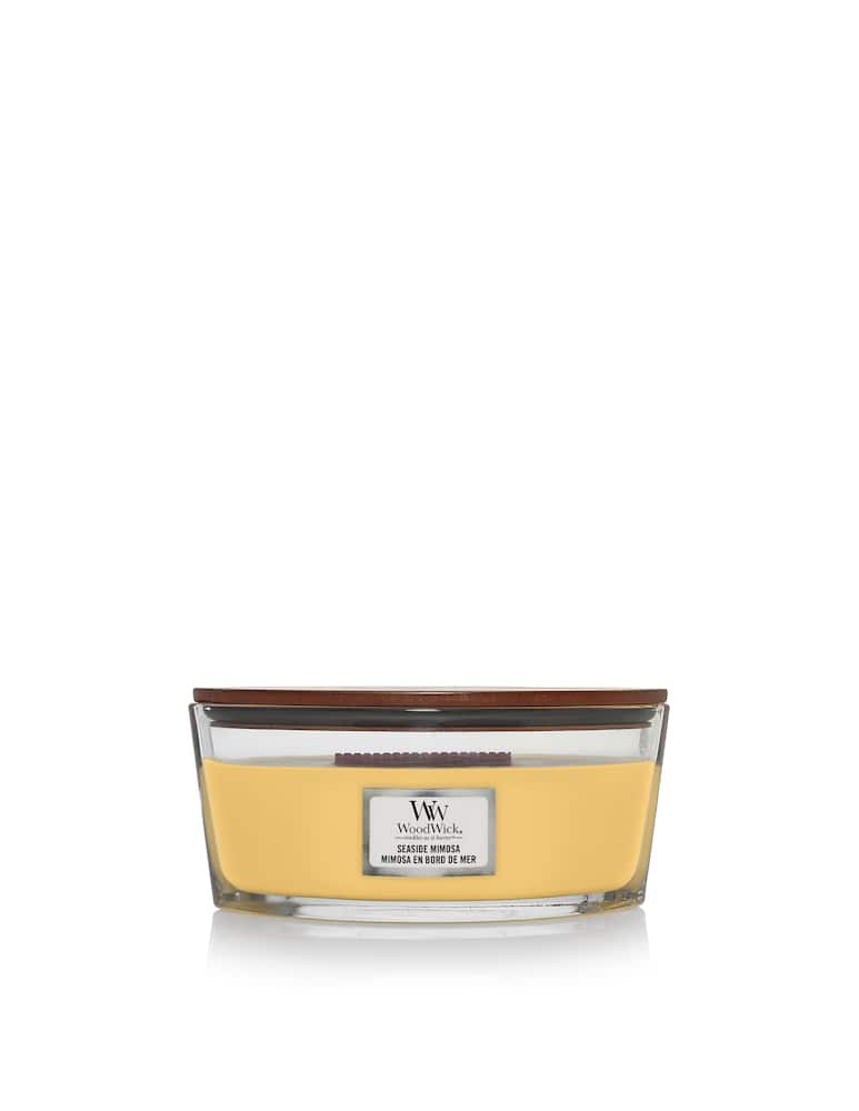 Woodwick Candle Ellipse Seaside Mimosa - picture 1 Woodwick Candle Ellipse Seaside Mimosa - picture 1