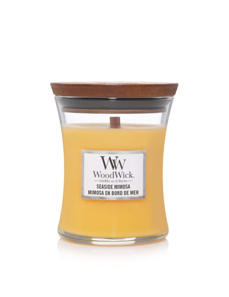 Woodwick Candela Media Seaside Mimosa - immagine 1 Woodwick Candela Media Seaside Mimosa - immagine 1