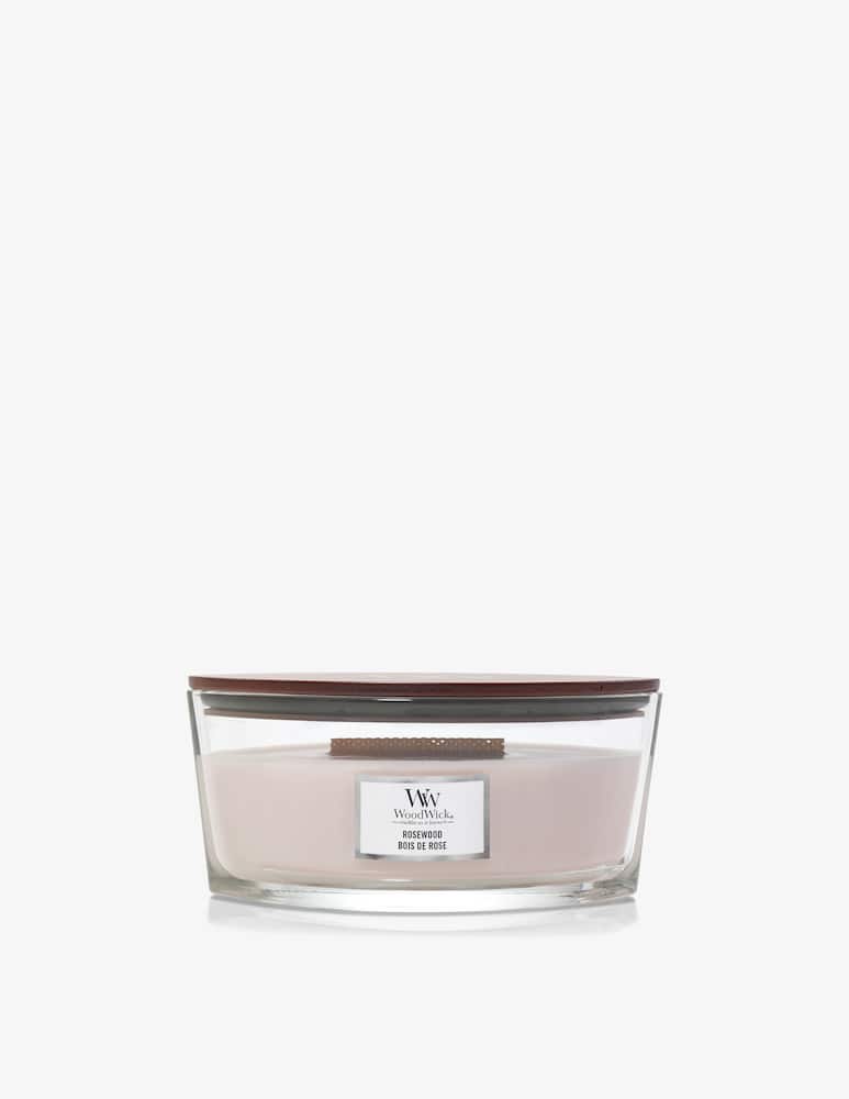 Woodwick Candela Ellipse Rosewood - immagine 1 Woodwick Candela Ellipse Rosewood - immagine 1