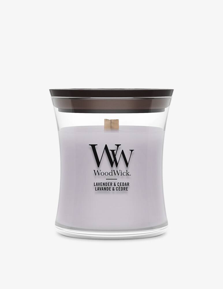 Woodwick Small Lavender & Cedar Candle - picture 1 Woodwick Small Lavender & Cedar Candle - picture 1