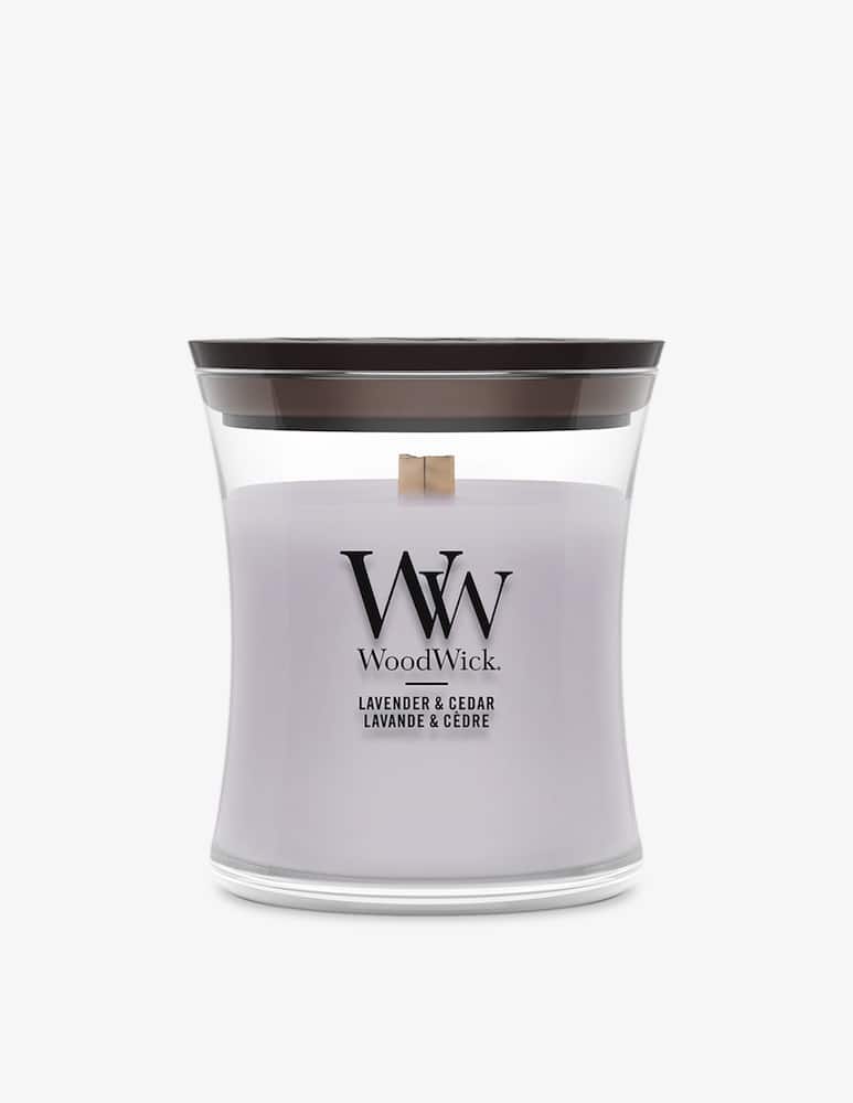 rinascente Woodwick Small Lavender & Cedar Candle