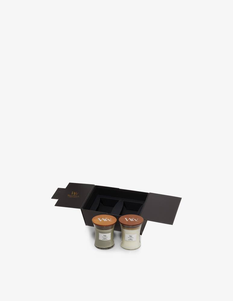 rinascente Woodwick Giftset 2 Medium Candles