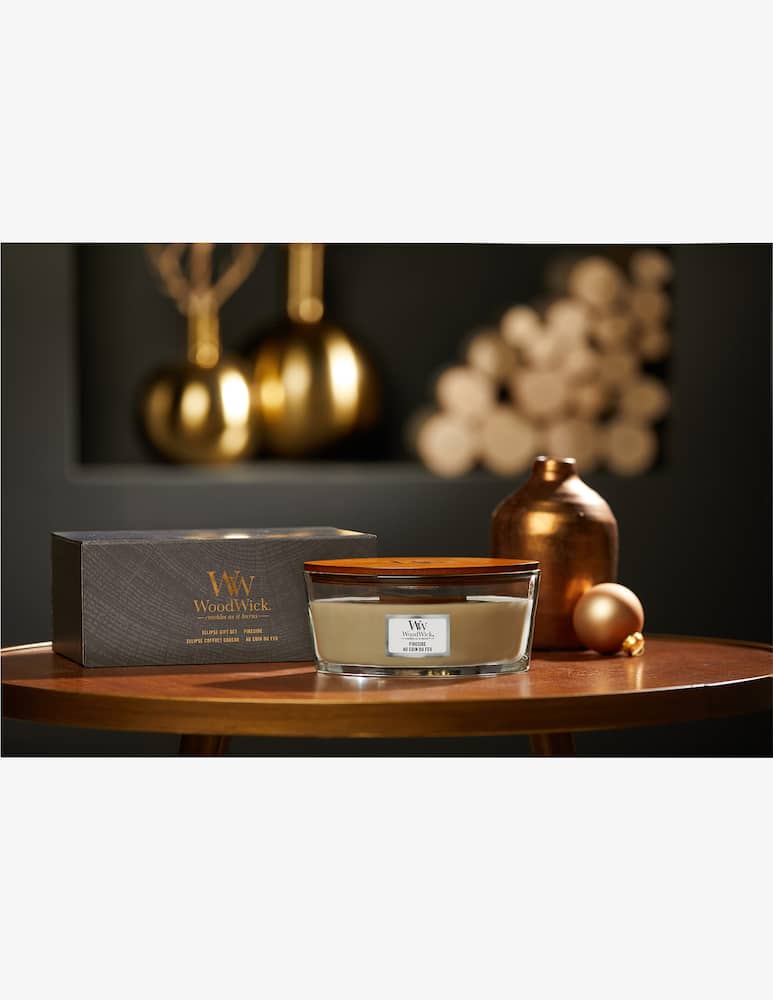 rinascente Woodwick Ellipse Giftset Candle