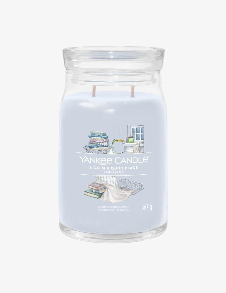 Yankee Candle Giara Grande Signature A Calm & Quiet Place - immagine 1