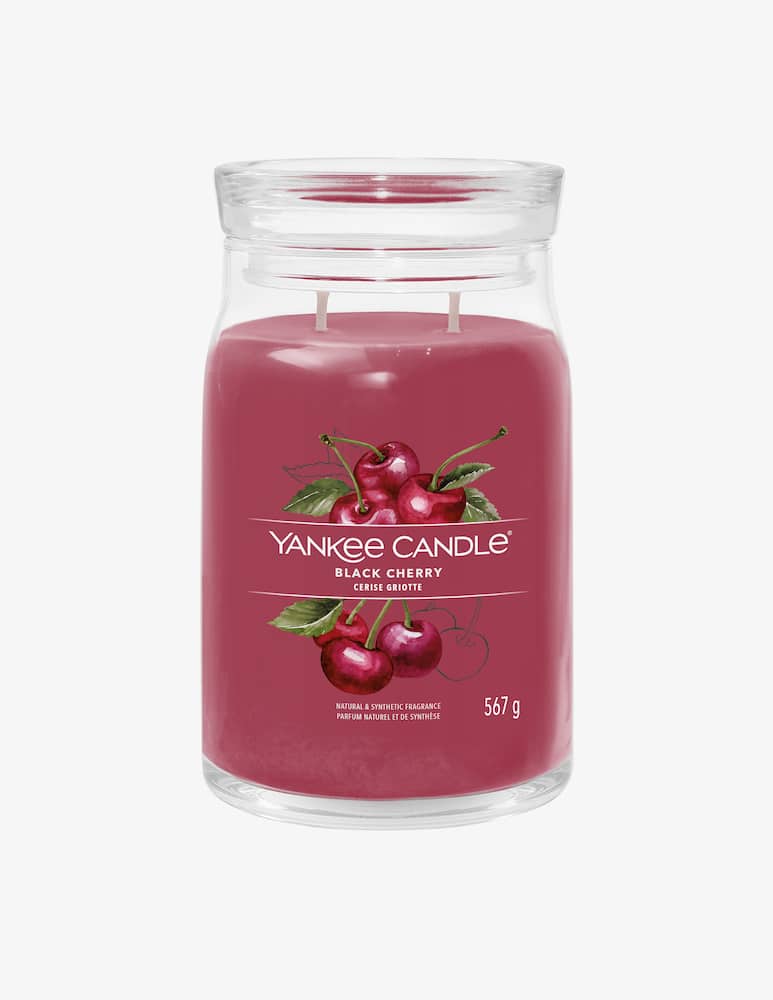 Yankee Candle Giara Grande Signature Black Cherry - immagine 1 Yankee Candle Giara Grande Signature Black Cherry - immagine 1