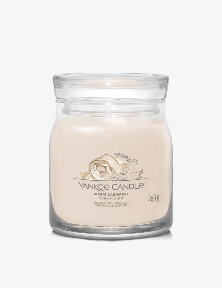 Yankee Candle Giara Media Signature Warm Cashmere - immagine 1 Yankee Candle Giara Media Signature Warm Cashmere - immagine 1