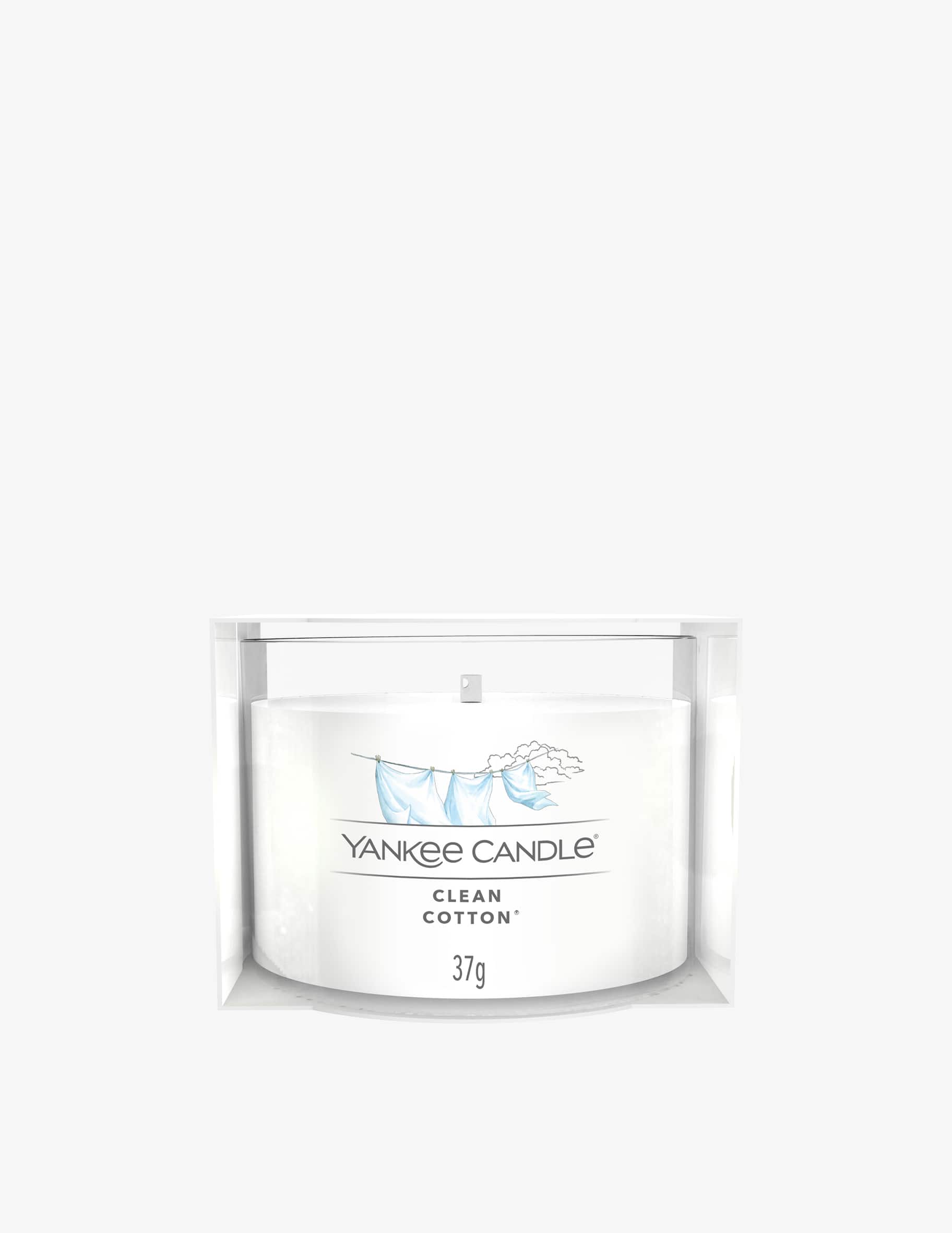 CANDELA VOTIVE IN VETRO SINGOLA BANOFFEE WAFFLE YANKEE CANDLE
