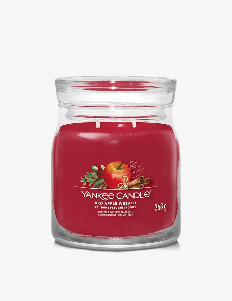 rinascente Yankee Candle Signature Giara Media Red Apple Wreath